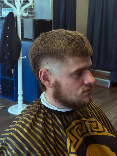 Client haircut at Prince and Hill Barbershop — gallery photo 5
